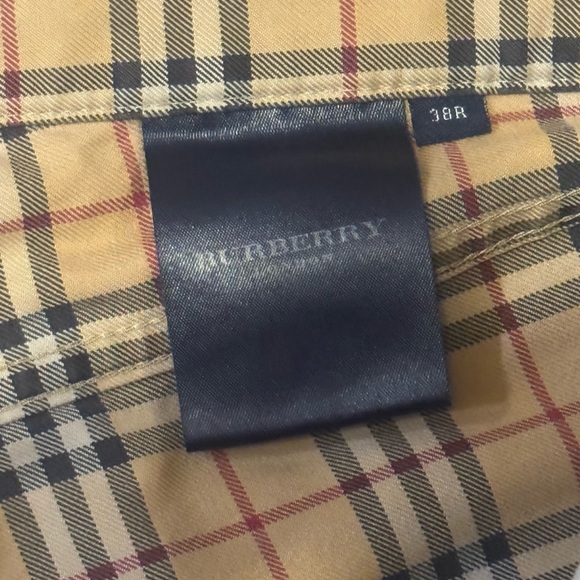 Authentic Burberry Men’s Nova Check Print Pants Slacks Trousers Harrods Size 38 - Picture 5 of 5